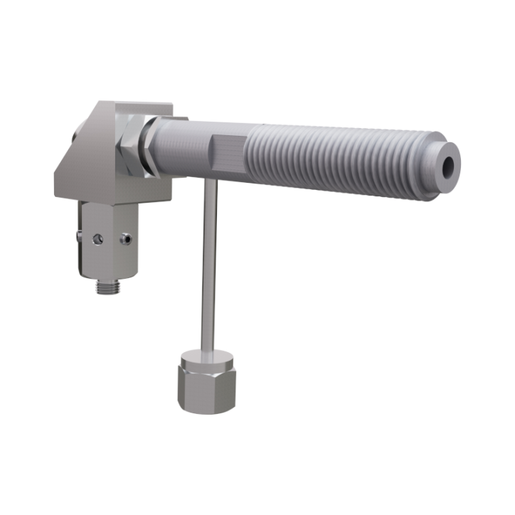 [CTA-10-23] Collimating Tube Assembly (Feedthrough : 107mm, Flange : KF40, Angle : 90 deg., CT : 70mm, Purge : Argon)